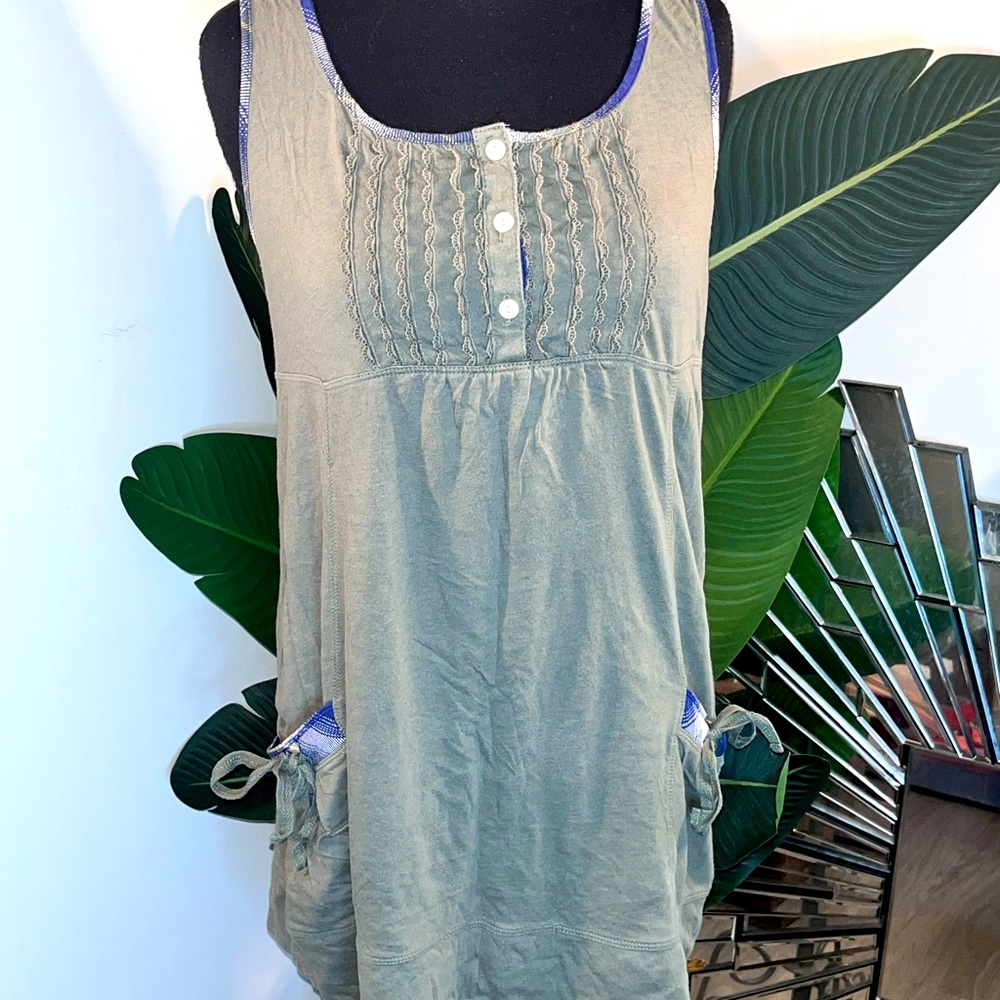 Olive Green Dress